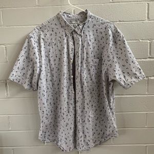 Old Navy classic button down Cactus shirt